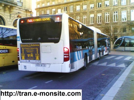 Autobus de la ville de Bordeaux