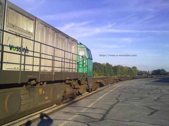 Locomotive diesel G 2000 Belge de B cargo en manoeuvre