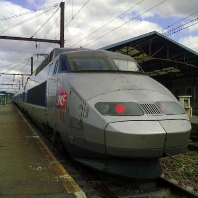TGV Atlantique en gare d'Angoulême