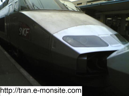 TGV Atlantique raccordés en gare de Saint Pierre des Corps