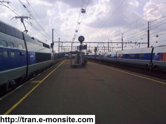 TGV Atlantique en gare de Saint Pierre des Corps
