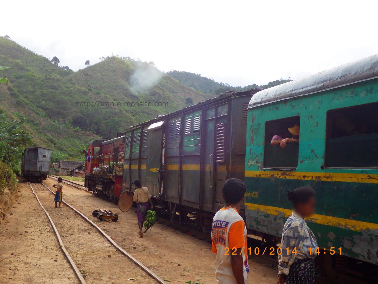 Train à Madagascar