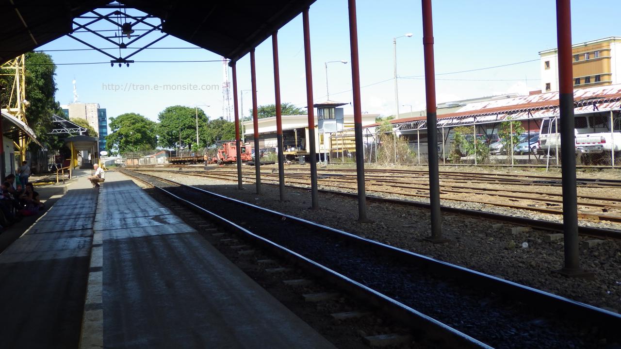 Gare de San José au Costa Rica