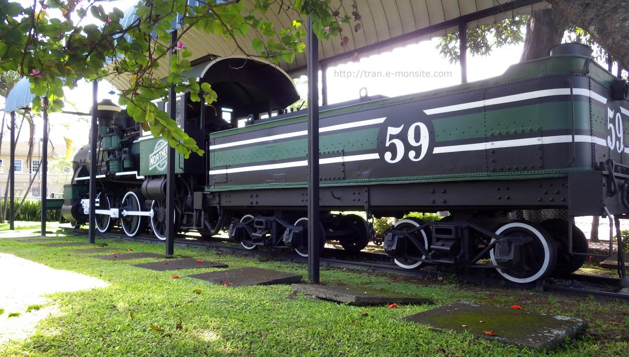 Ancienne Locomotive vapeur du Costa Rica