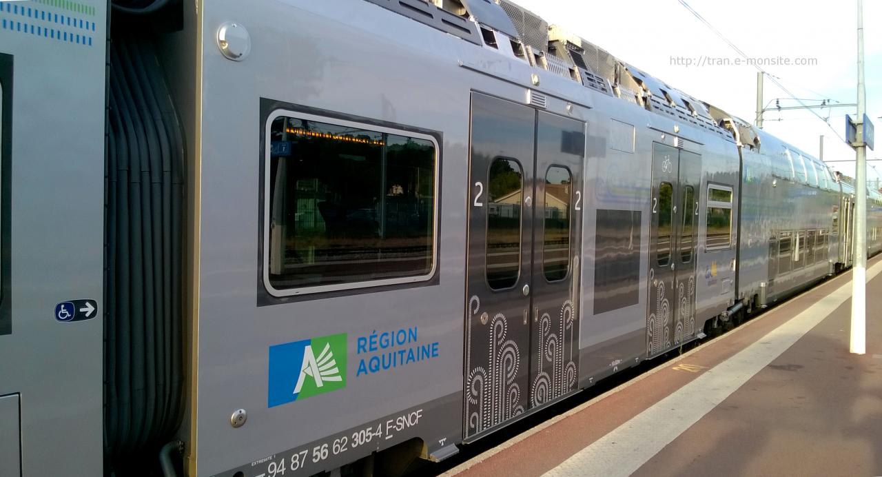Nouvel Autorail Regio 2N Ter Aquitaine